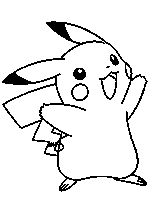 coloriage Pokemon pikachu